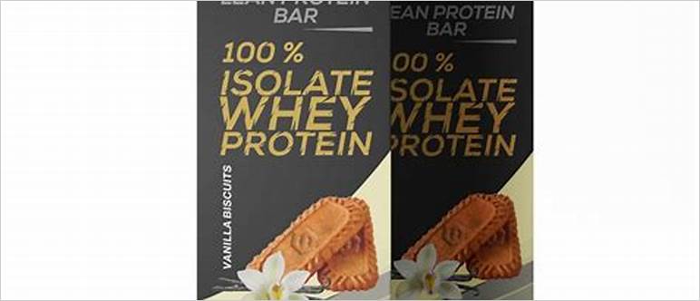 Lean protein bar